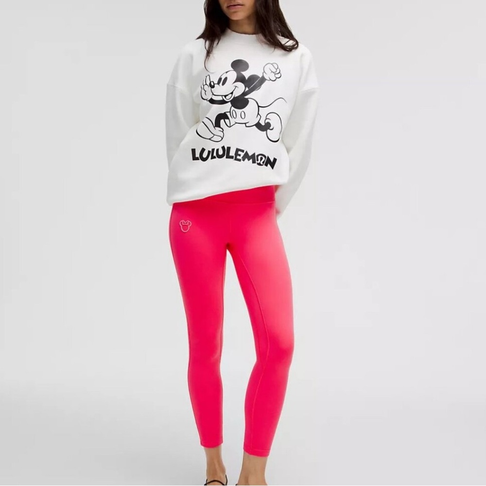Lululemon Athletica Pink High-Waisted Leggings